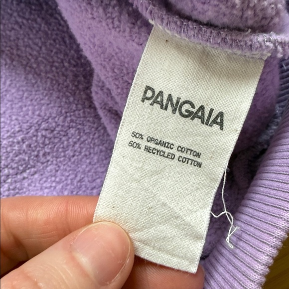 Pangaia heavyweight recycled cotton set in Orchid Purple, size M/S - Picture 7 of 15